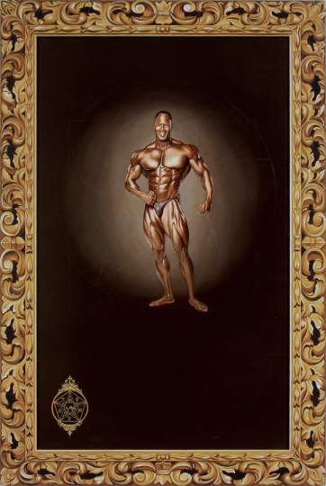 Mr Vetruvius ,  2008,  oil on linen and board, 1330 x 895mm.  web